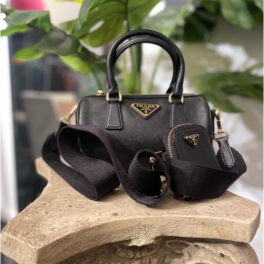 Prada leather crossbody - Picture 2 of 4